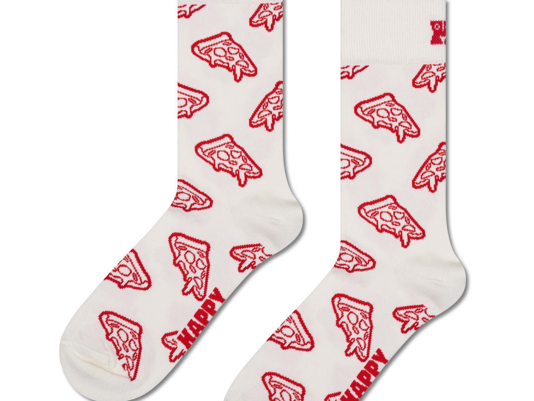 Happy Socks Ribbed Embroidery Car Calzini Alti Stampati Happy Socks Ribbed Embroidery Car Calzini Alti Stampati