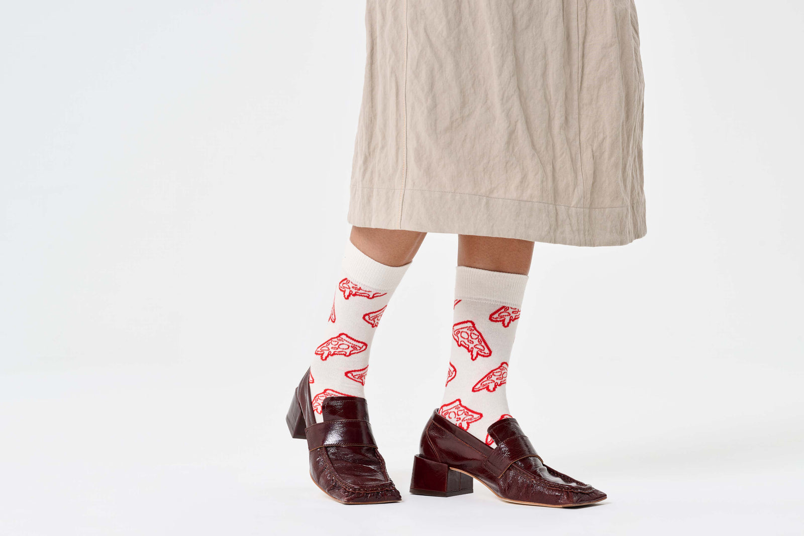 happy socks calze Pizza Sock