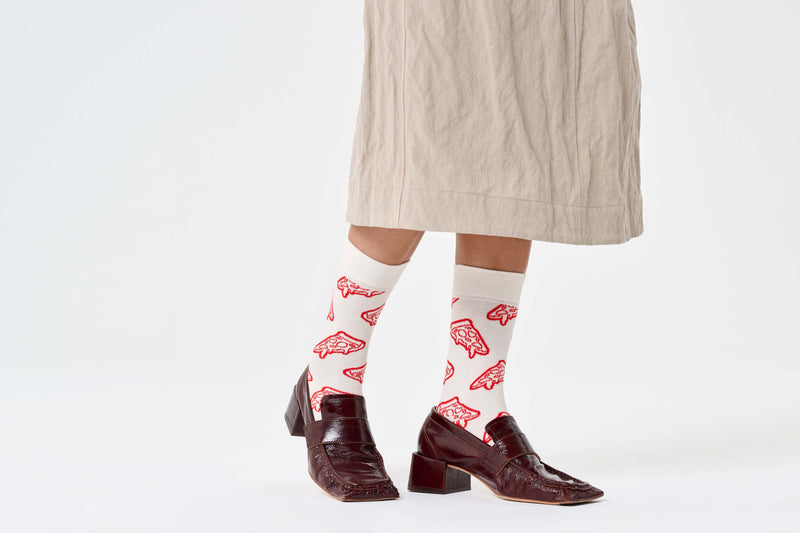 happy socks calze Pizza Sock