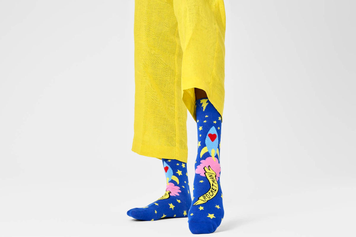 happy socks calze ROCKET MAN SOCK