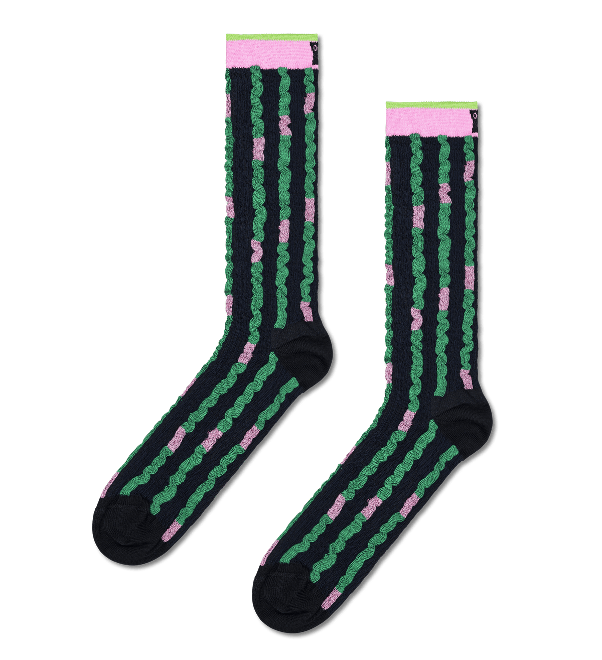 happy socks calze RUFFLED STRIPE SOCK