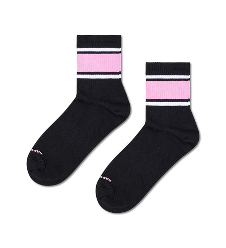 calze happy socks SIMPLE STRIPE 1 2 CREW SNEAKER SOCK