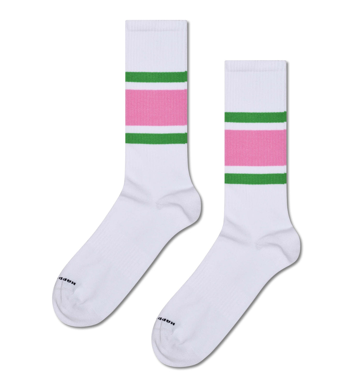 happy socks calze Simple Stripe Sneaker Sock