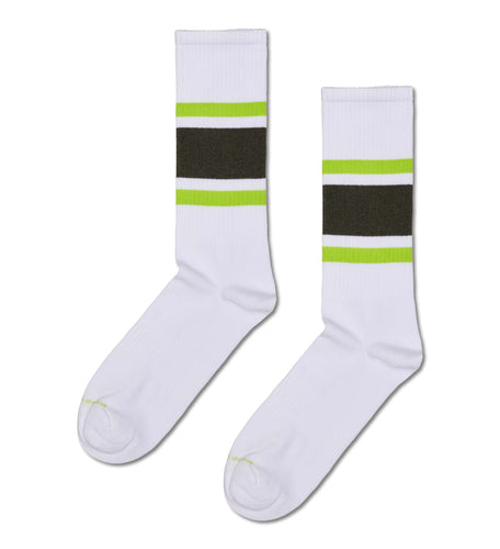 calze happy socks SIMPLE STRIPE SNEAKER SOCK