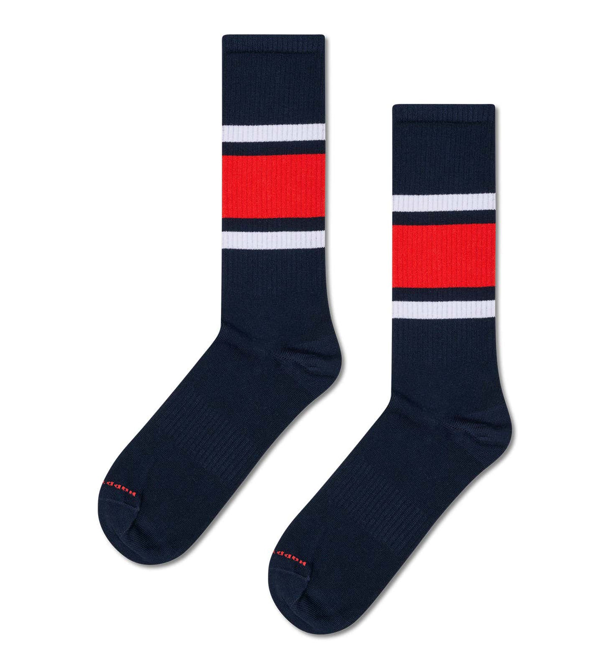 happy socks calze Simple Stripe Sneaker Sock