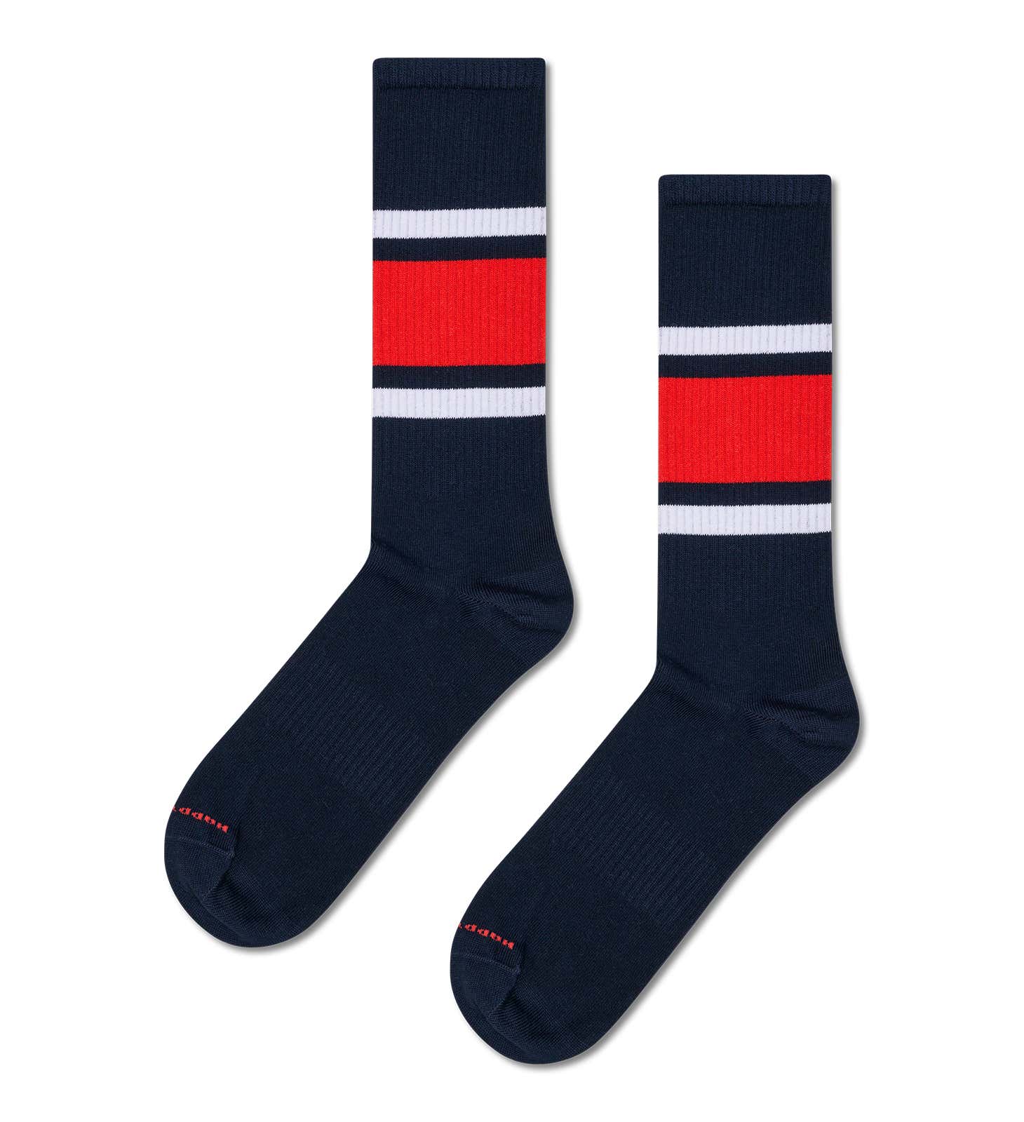 happy socks calze Simple Stripe Sneaker Sock
