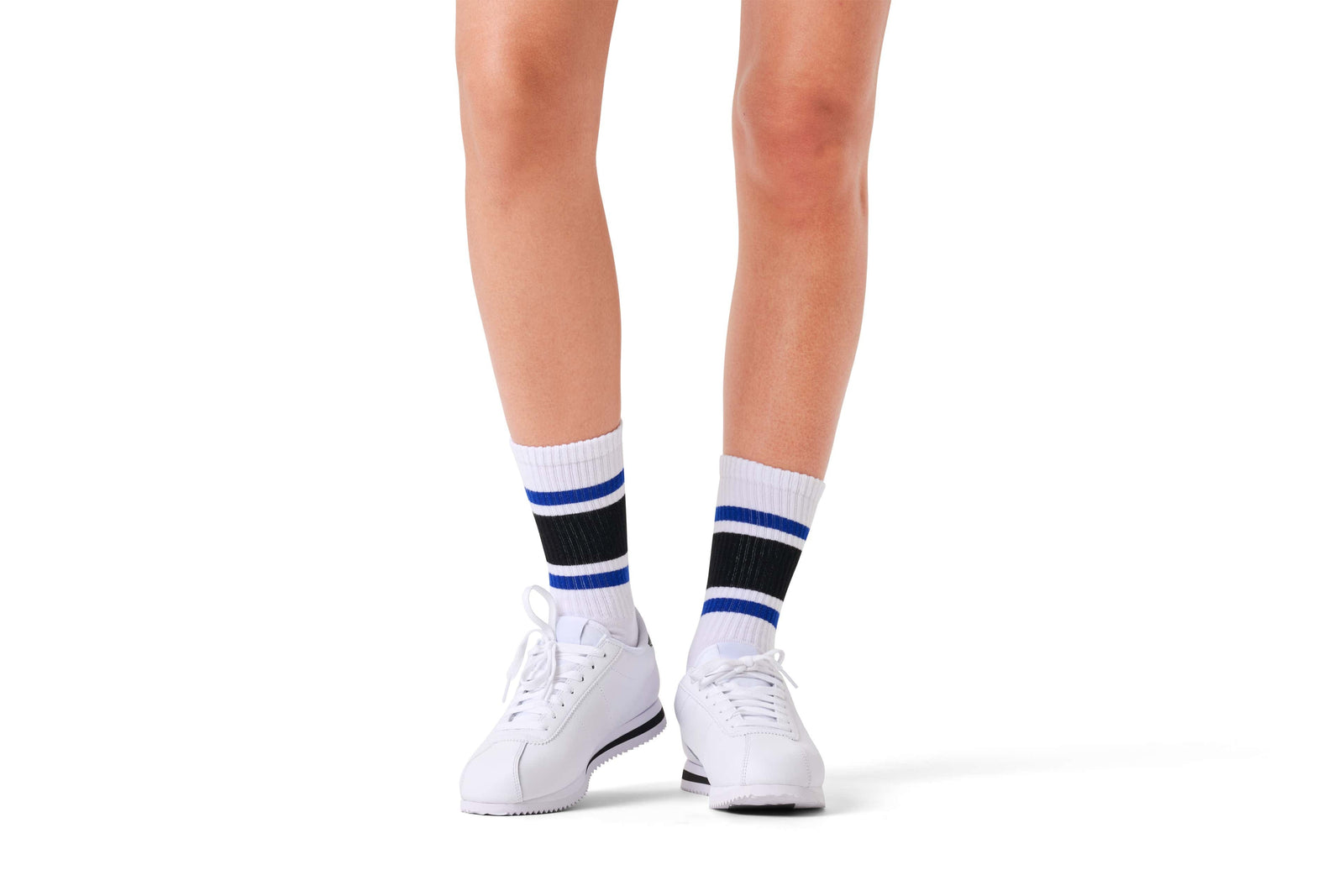 happy socks calze Simple Stripe Sneaker Sock