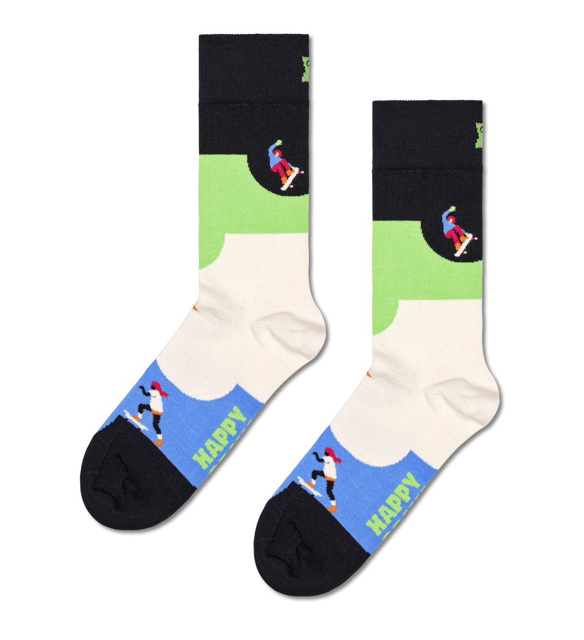 happy socks calze Skateboard Sock