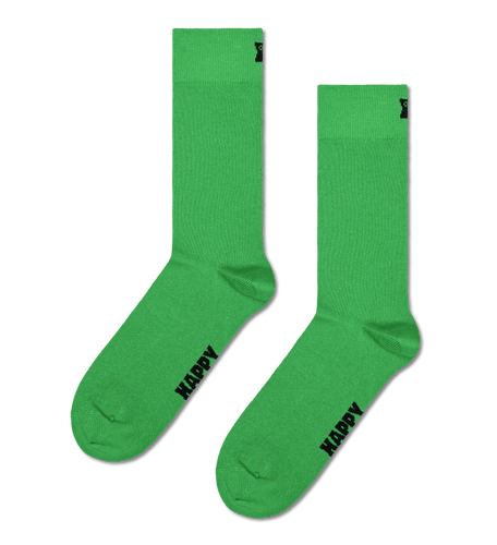 calze happy socks SOLID SOCK GREEN