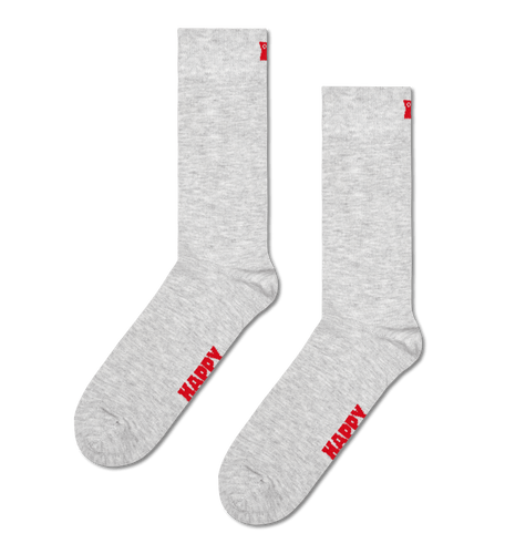 calze happy socks SOLID SOCK GREY