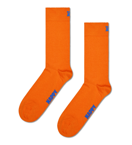 calze happy socks SOLID SOCK ORANGE