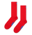 calze happy socks SOLID SOCK RED