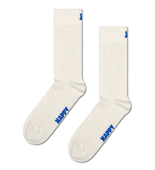 happy socks SOLID SOCK WHITE foto 1