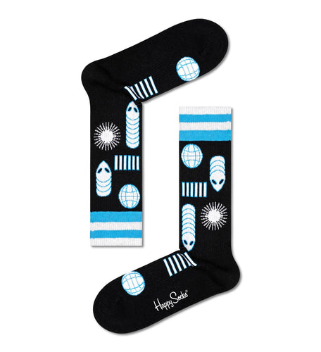 calze happy socks SPACE CREATURES CREW SOCK