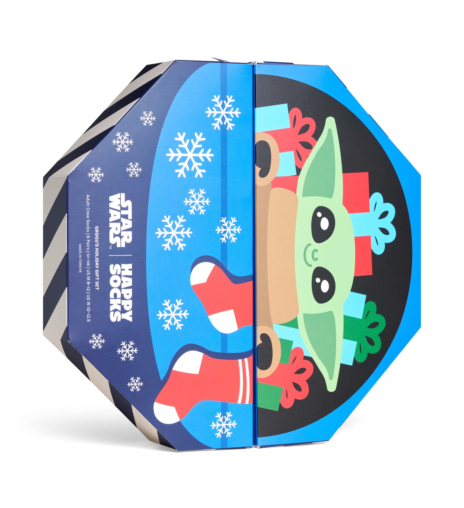 happy socks calze Star Wars 6 Pack Grogu S Holiday Gift Set