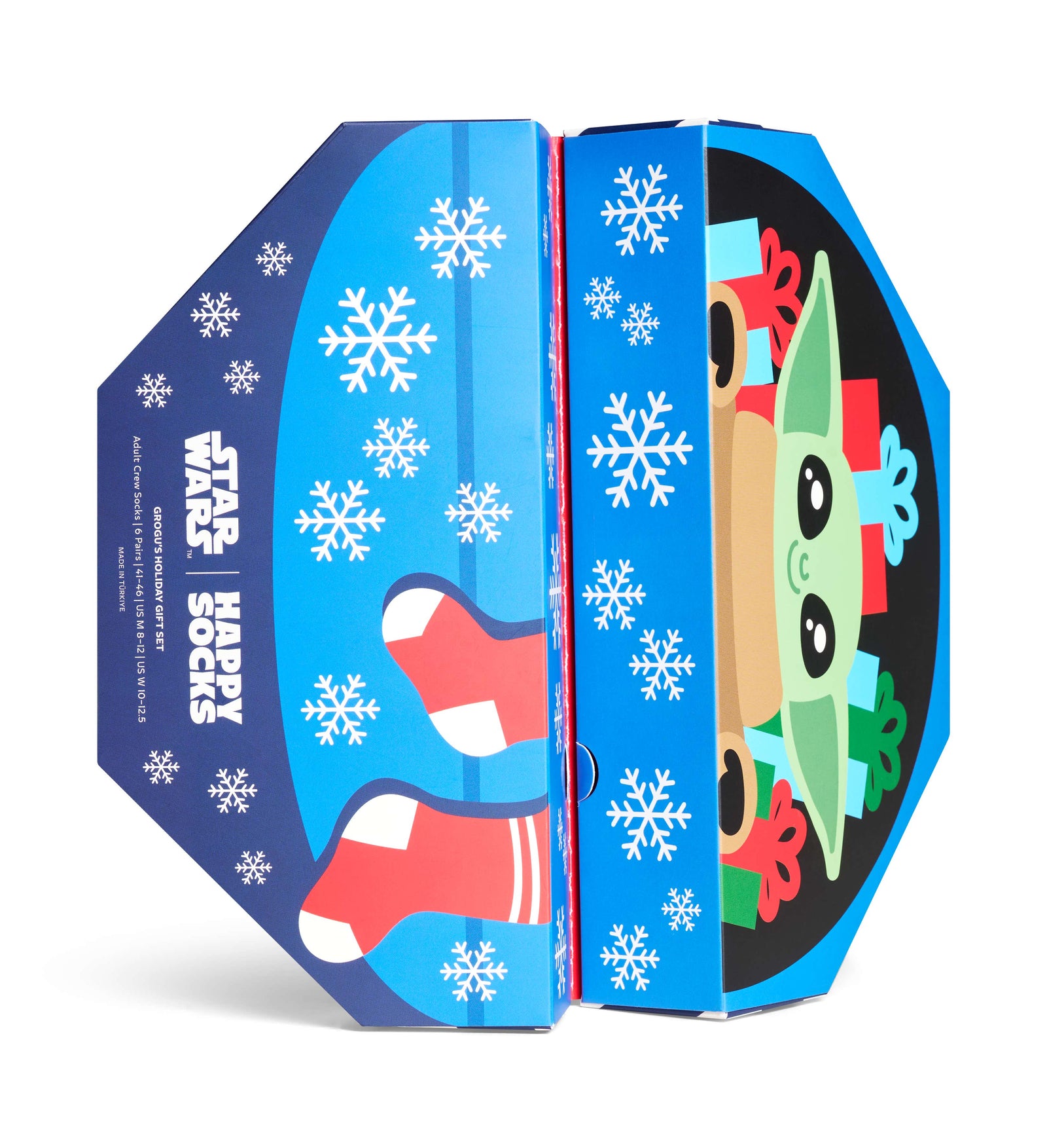 happy socks calze Star Wars 6 Pack Grogu S Holiday Gift Set