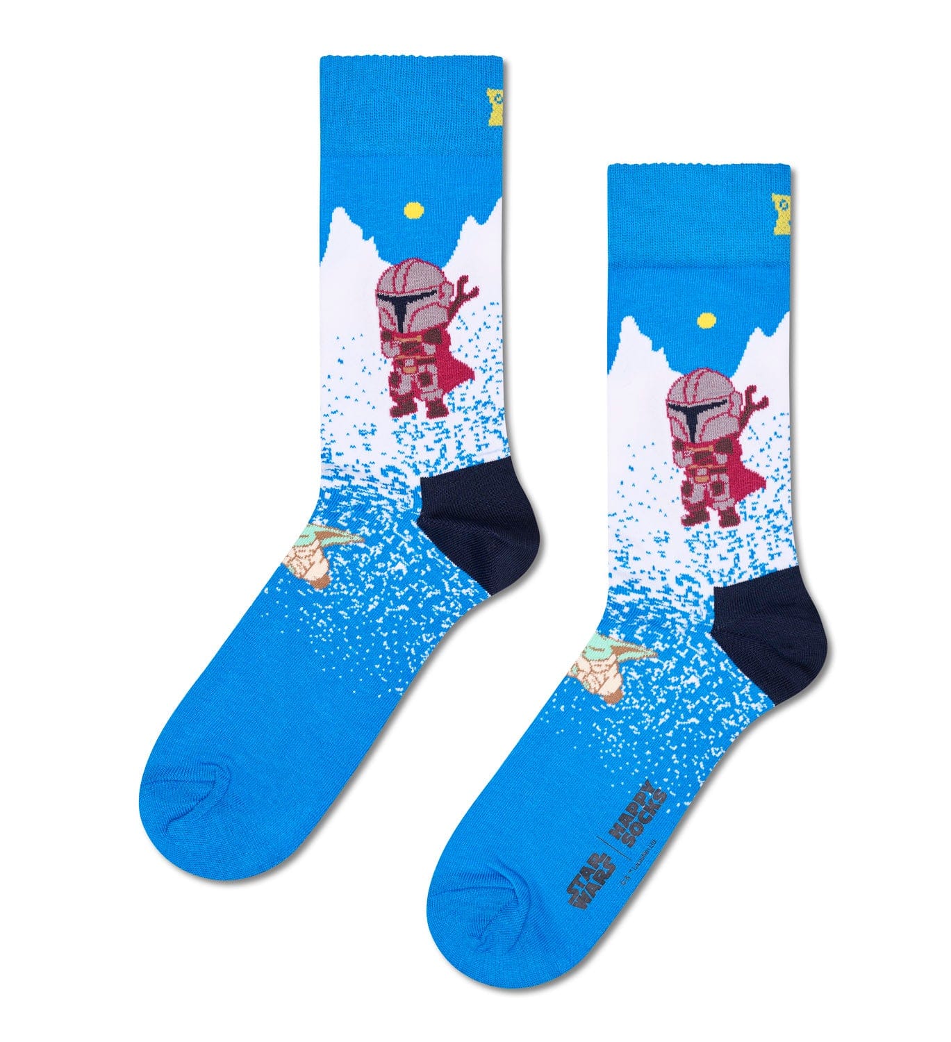 happy socks calze Star Wars 6 Pack Grogu S Holiday Gift Set