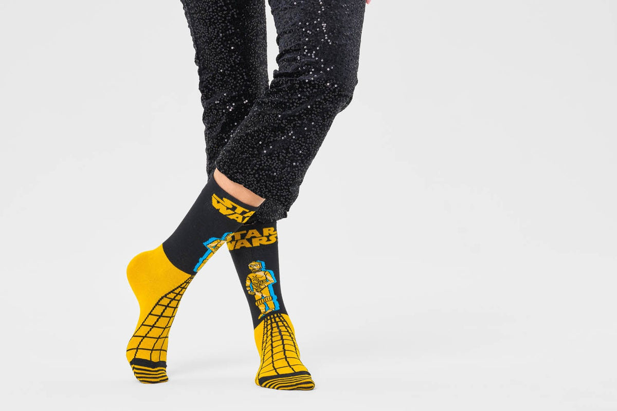 happy socks calze STAR WARS C 3PO SOCK