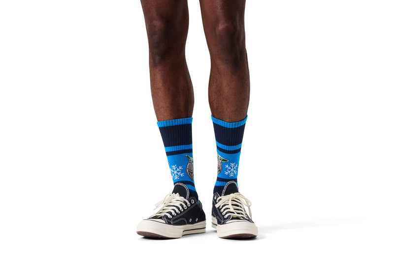 happy socks calze Star Wars Mandalorian Snowflake Sneaker Sock 6 Pc