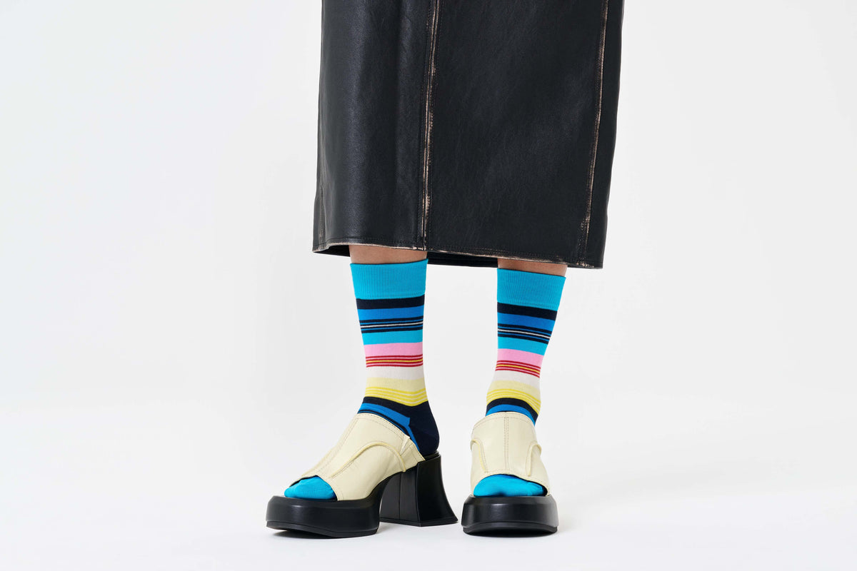 happy socks calze Stripe Sock