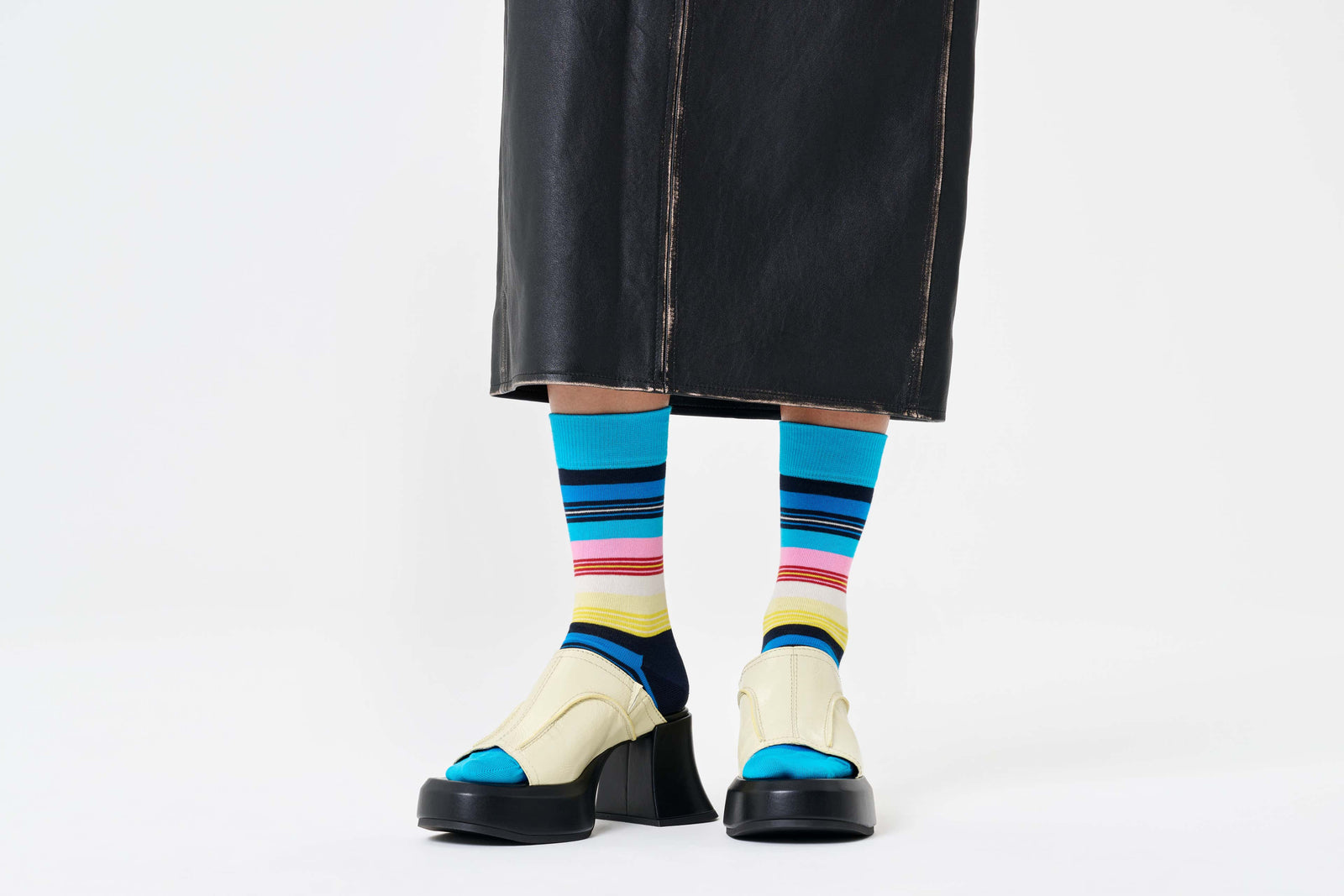 happy socks calze Stripe Sock