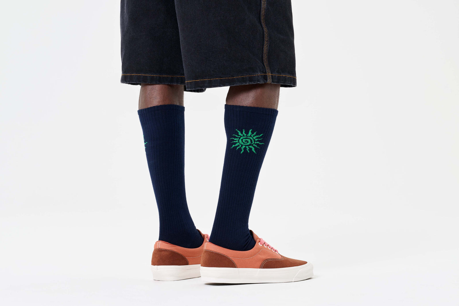 happy socks calze Sun Knee High Sock