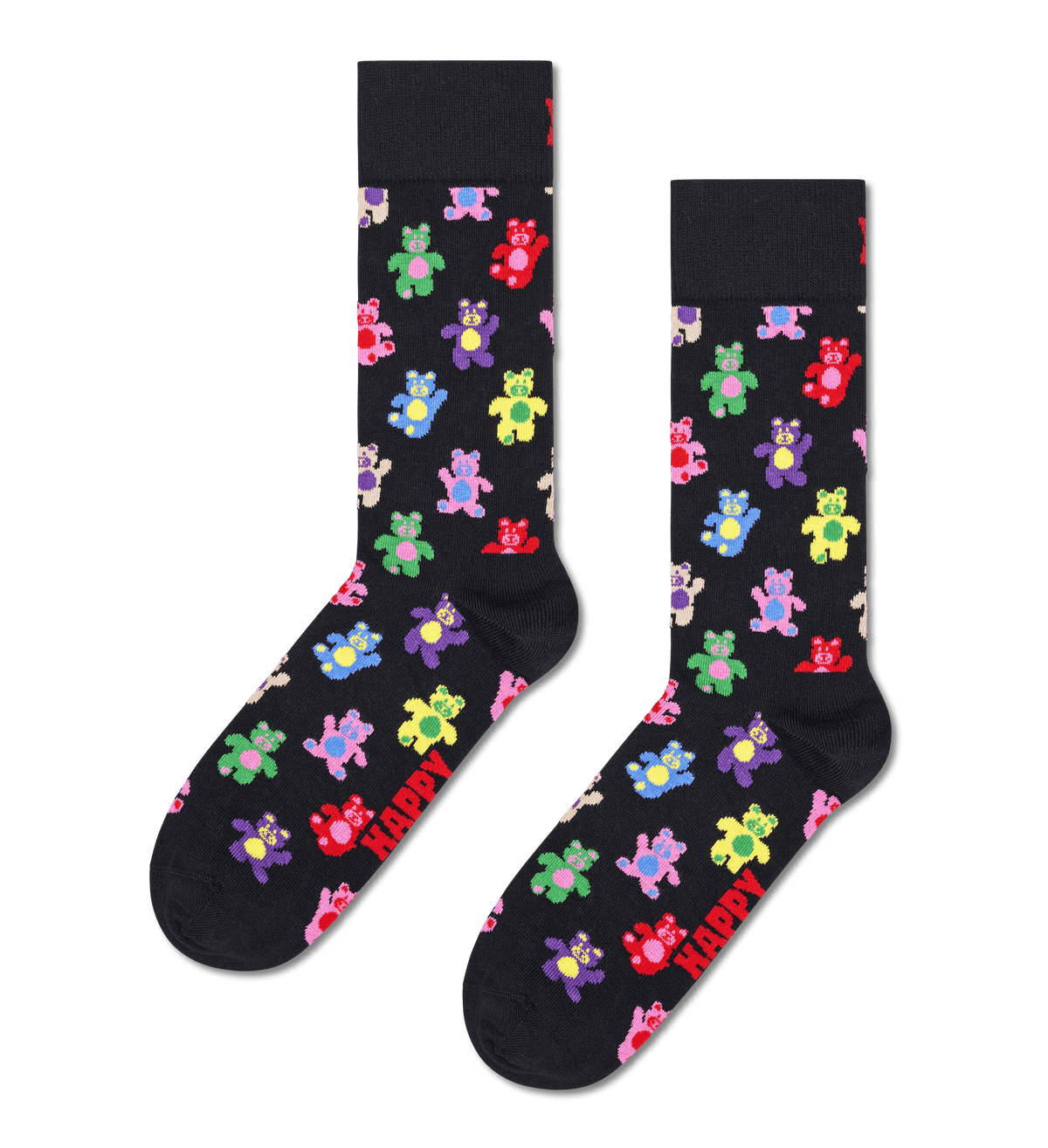 happy socks calze Teddy Bear Sock