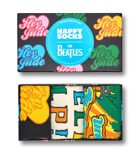 calze happy socks THE BEATLES 3 PACK SOCKS GIFT SET