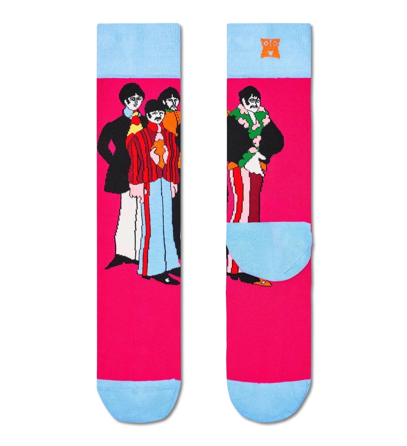 happy socks calze The Beatles Band Poses Sock