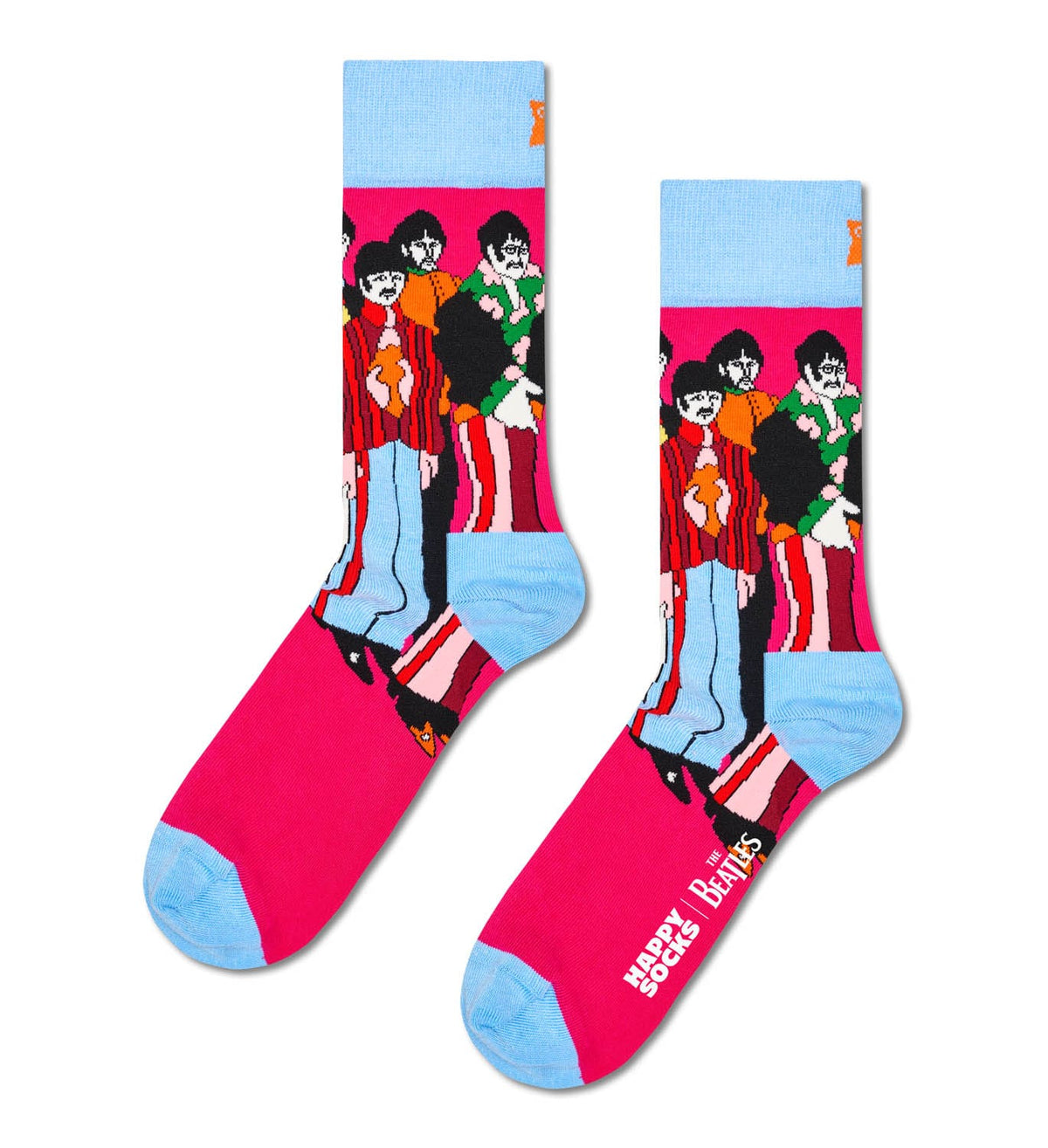 happy socks calze The Beatles Band Poses Sock