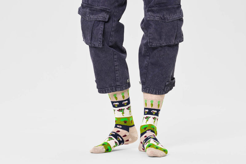 happy socks calze VEGGIE STRIPE SOCK