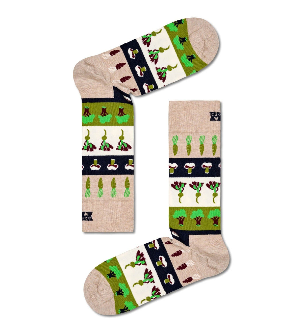 happy socks calze VEGGIE STRIPE SOCK