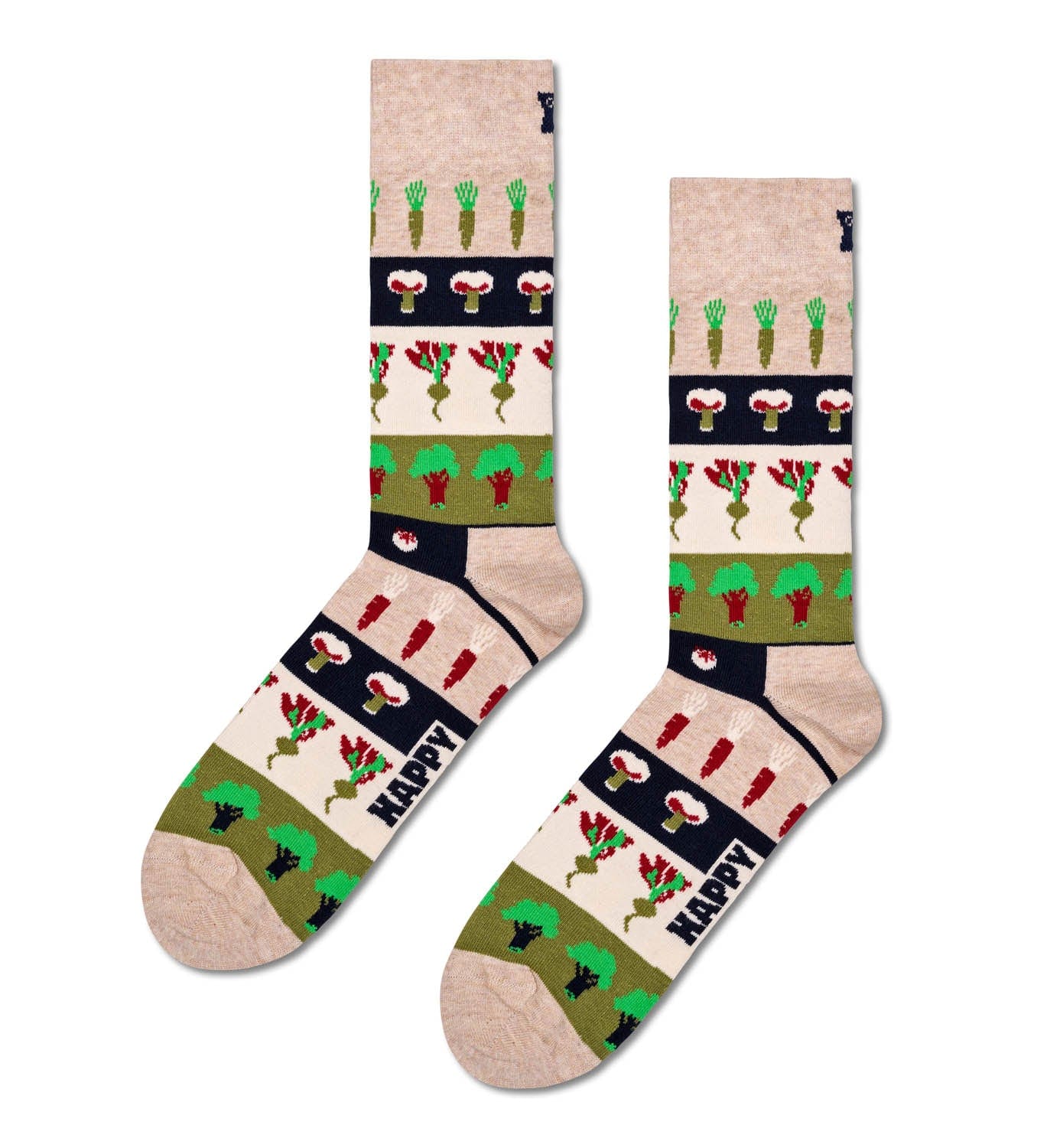 happy socks calze VEGGIE STRIPE SOCK