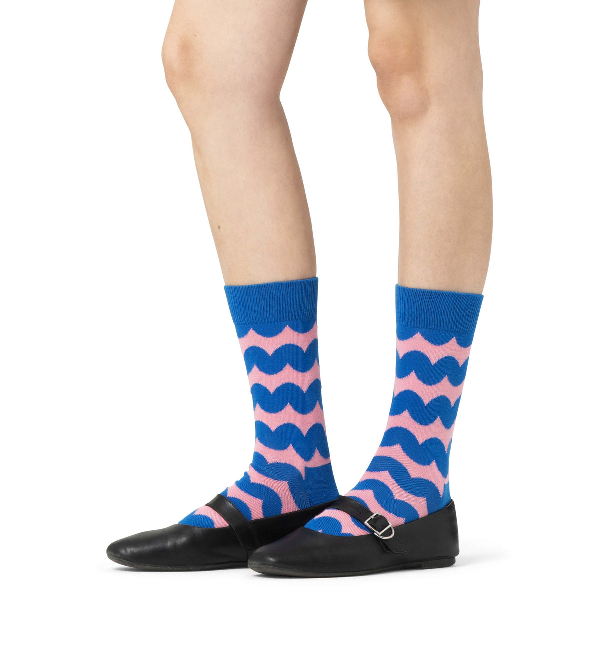 happy socks calze Wobbly Stripe Sock