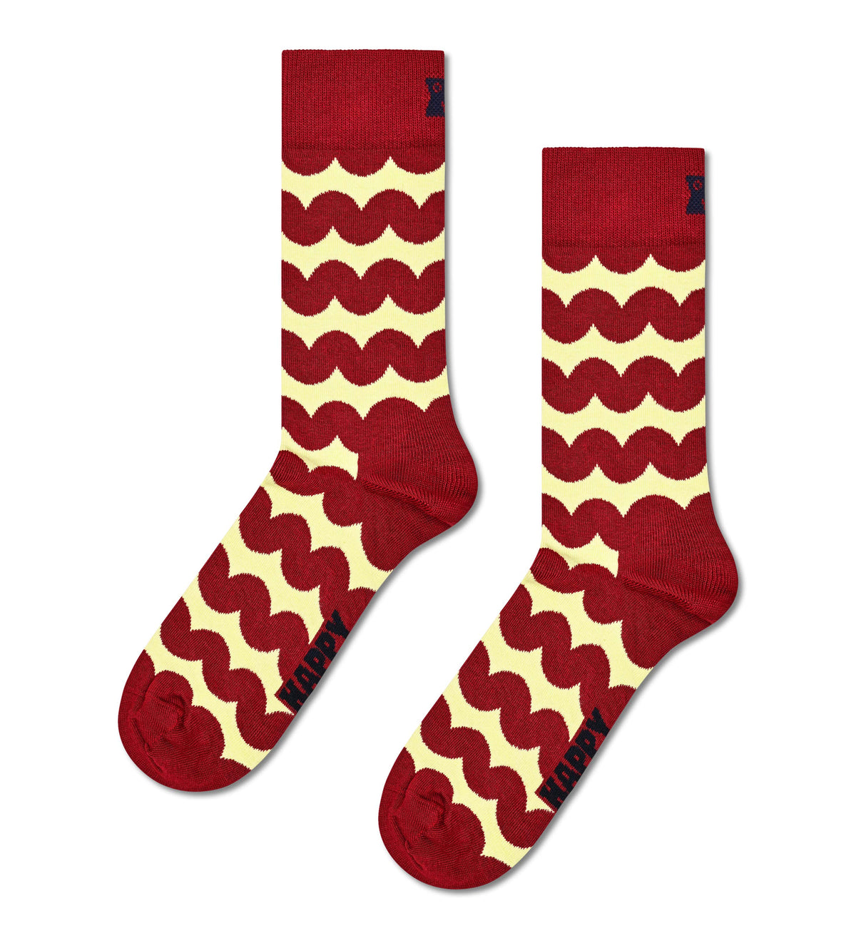happy socks calze Wobbly Stripe Sock