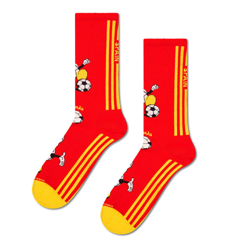 calze happy socks WORLD CUP SPAIN SNEAKER SOCK