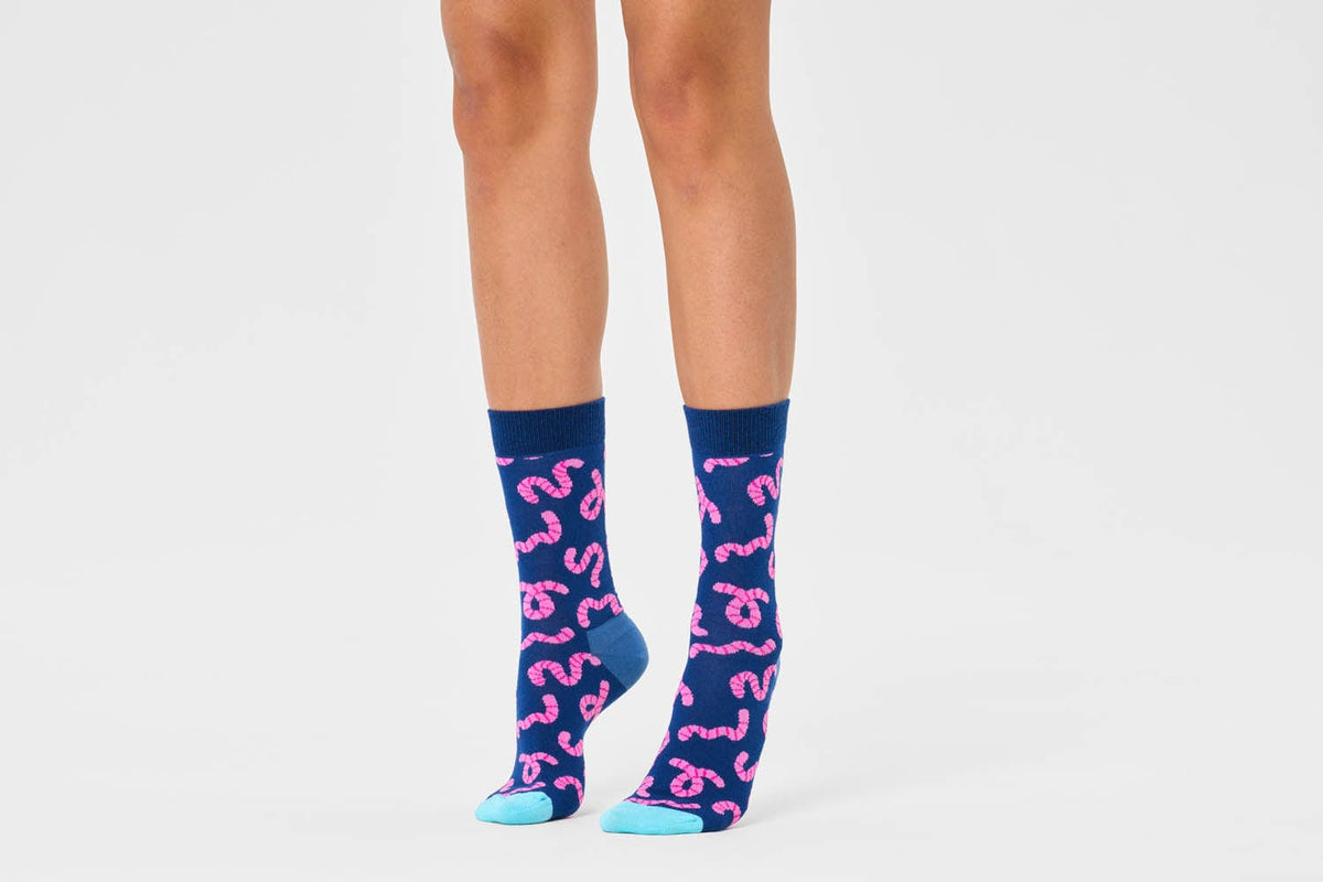 happy socks calze WORM SOCK