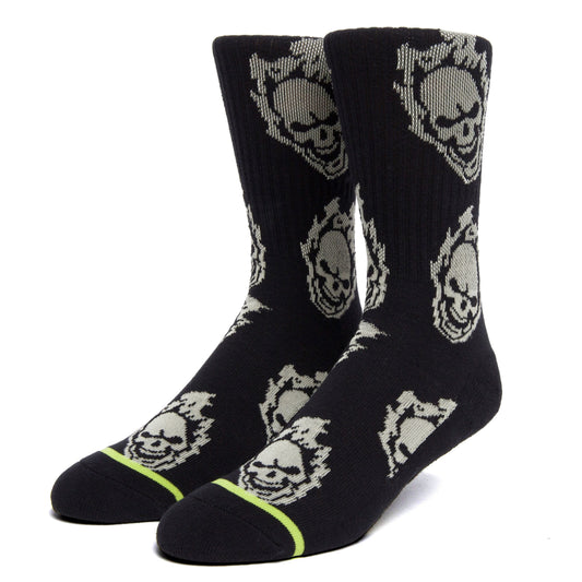 huf GHOST RIDER SOCK - BLACK foto 1