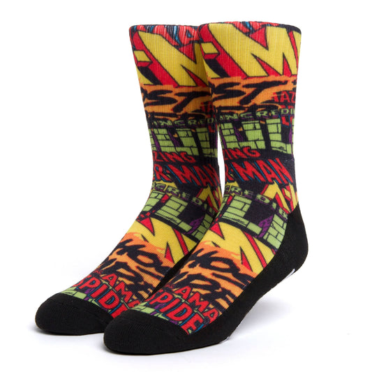 huf MARVEL LOGOS SOCK - MULTI foto 1