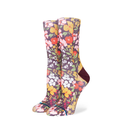 calze stance DITZ CREW - BURGUNDY