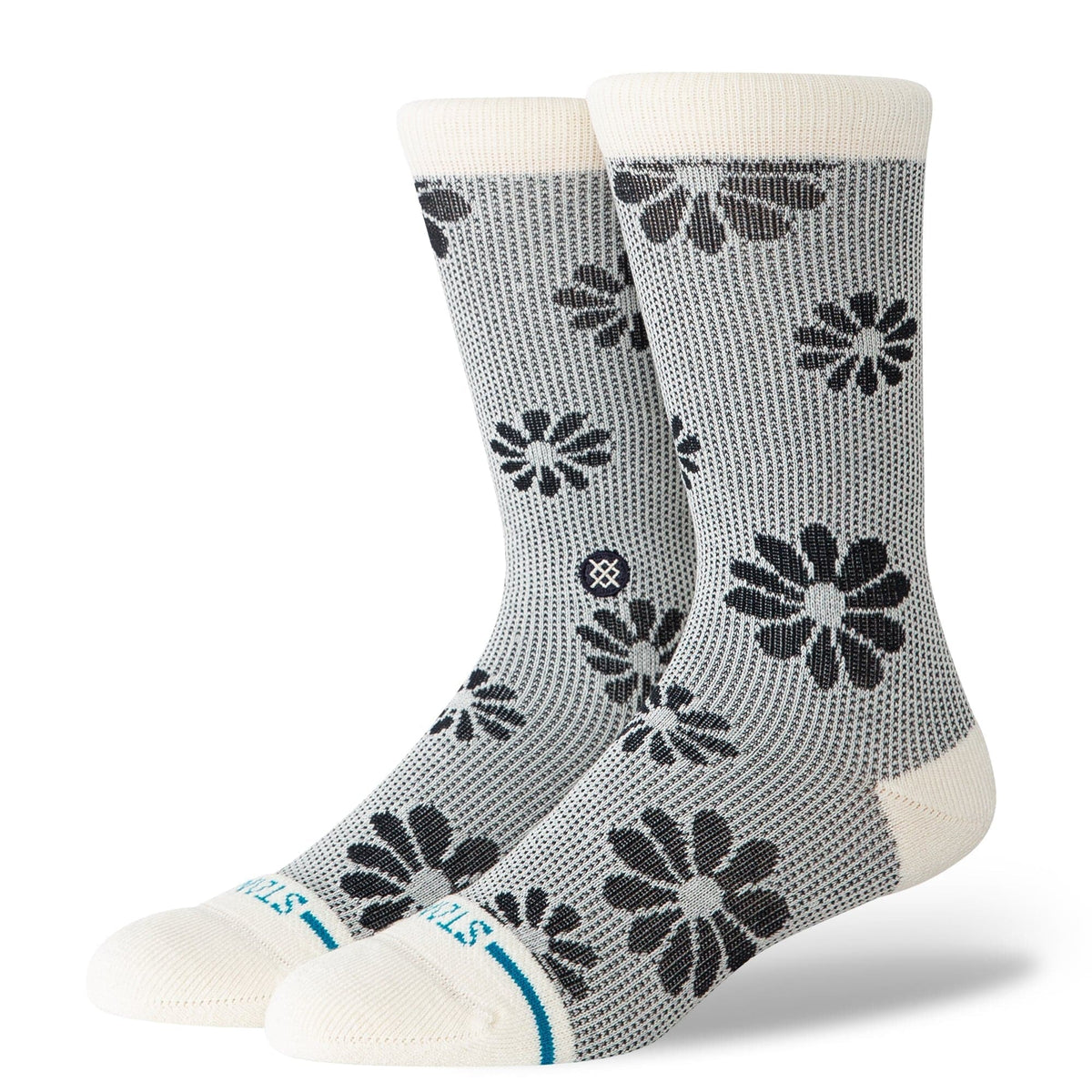 stance calze Floral Stitch Crew