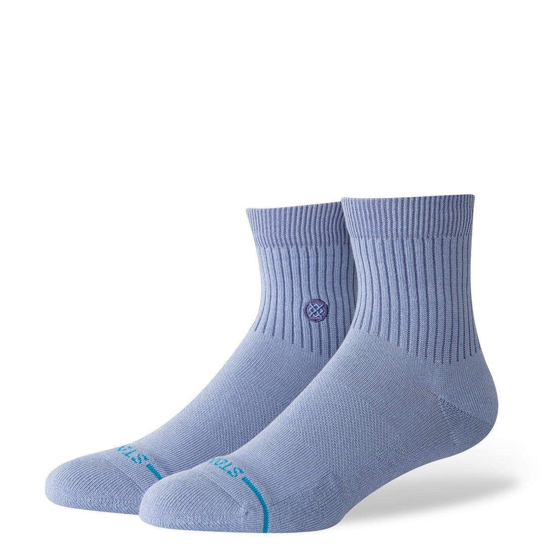 Stance Deboss Calzini Uomo Cotone Taglia L | Supporto Arco Plantare E Ammortizzazione | Bianco - 2