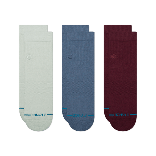 calze stance ICON QUARTER 3 PACK