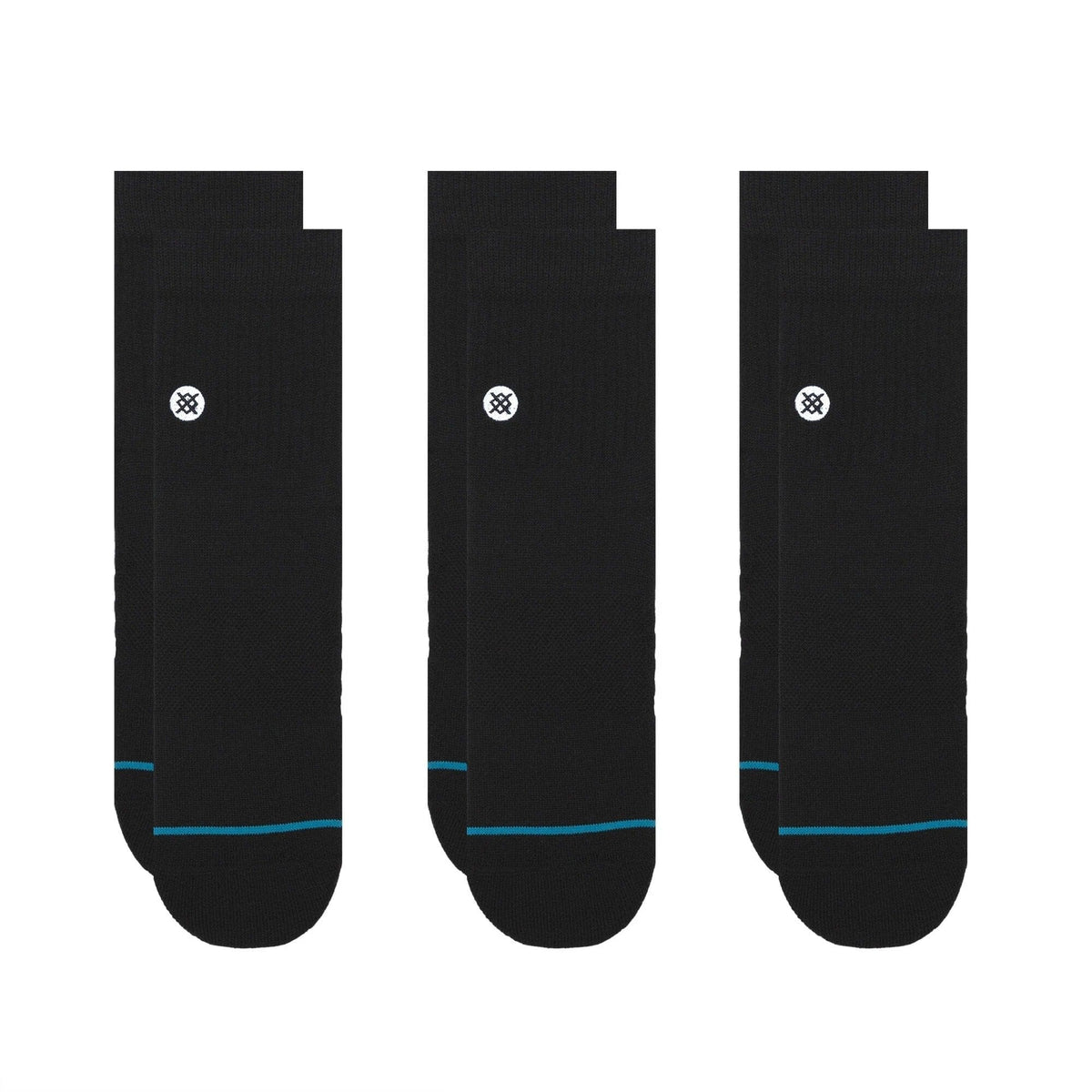 stance calze ICON QUARTER 3 PACK