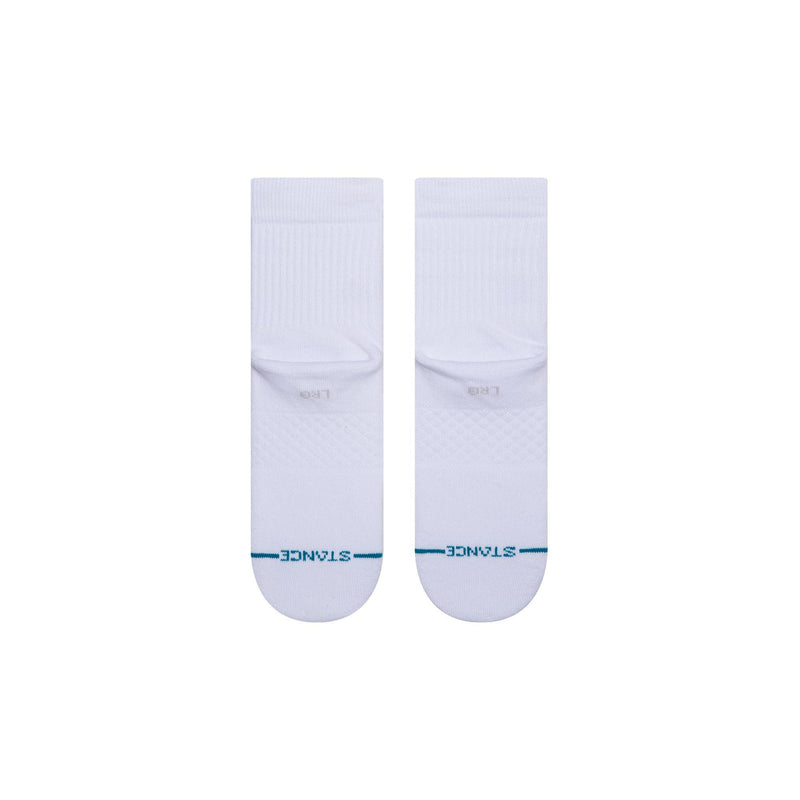stance calze ICON QUARTER - WHITE