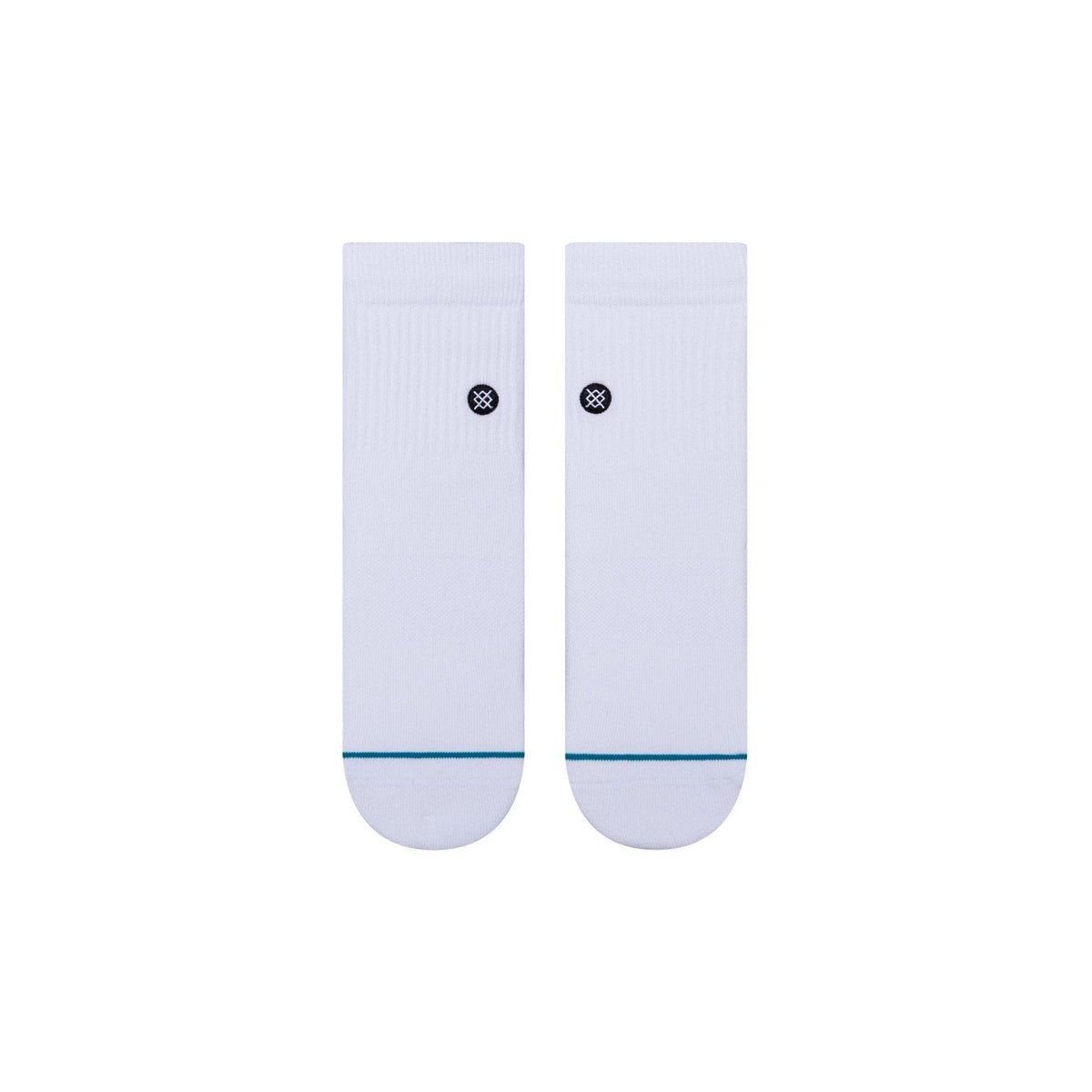 stance calze ICON QUARTER - WHITE