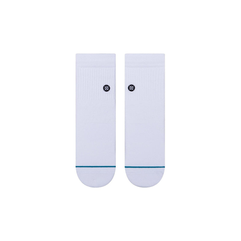 stance calze ICON QUARTER - WHITE