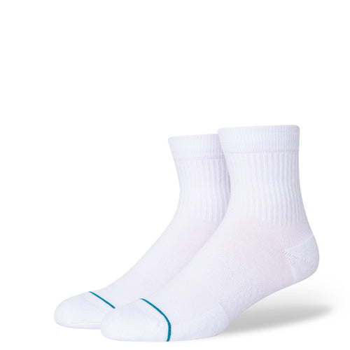 calze stance ICON QUARTER - WHITE