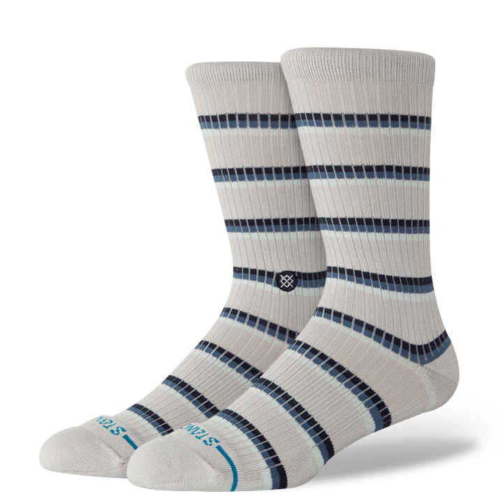 stance calze Multistripe Ribbed Crew