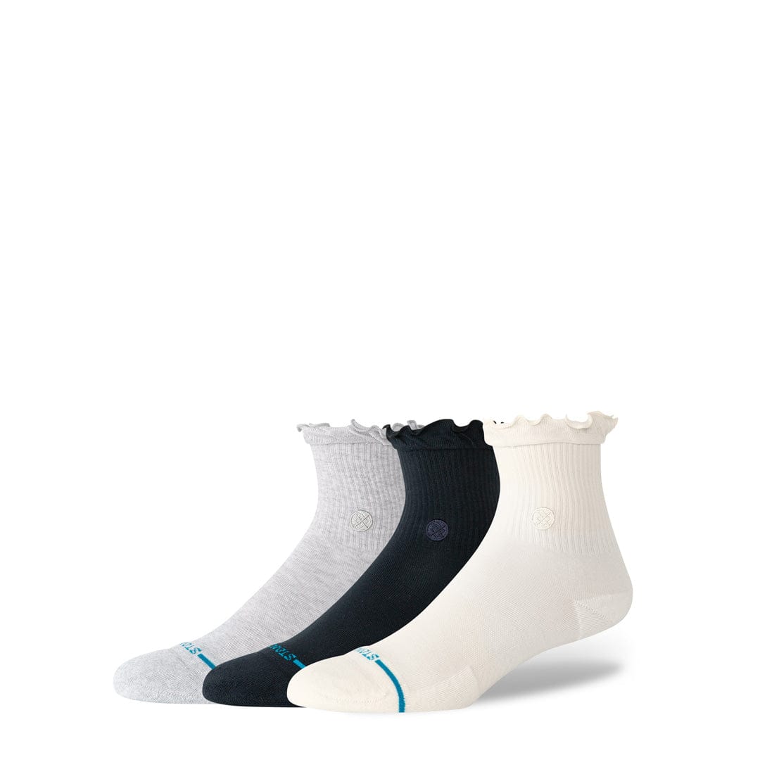 stance calze Ruffle Icon Quarter 3 Pack